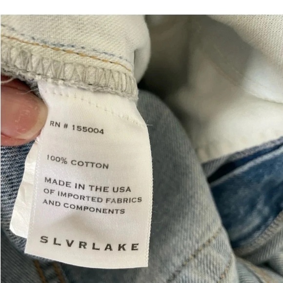 SLVRLAKE London Bermuda denim shorts - Picture 9 of 13